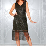 Black Flapper Dress