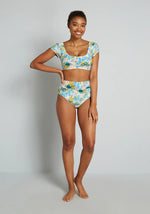 The Sara High-Waisted Bikini Bottom