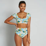 The Sara High-Waisted Bikini Bottom