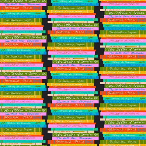 Book Stacks Vintage Dress