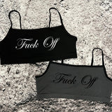 Bralette Top - Fuck Off