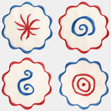 Octaevo Cocktail Coasters - Amalfi (Set of 4)