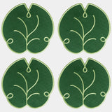 Octaevo Cocktail Coasters - Lily Leaf (Set of 4)