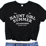 Haunt Girl Summer: Cropped T-Shirt