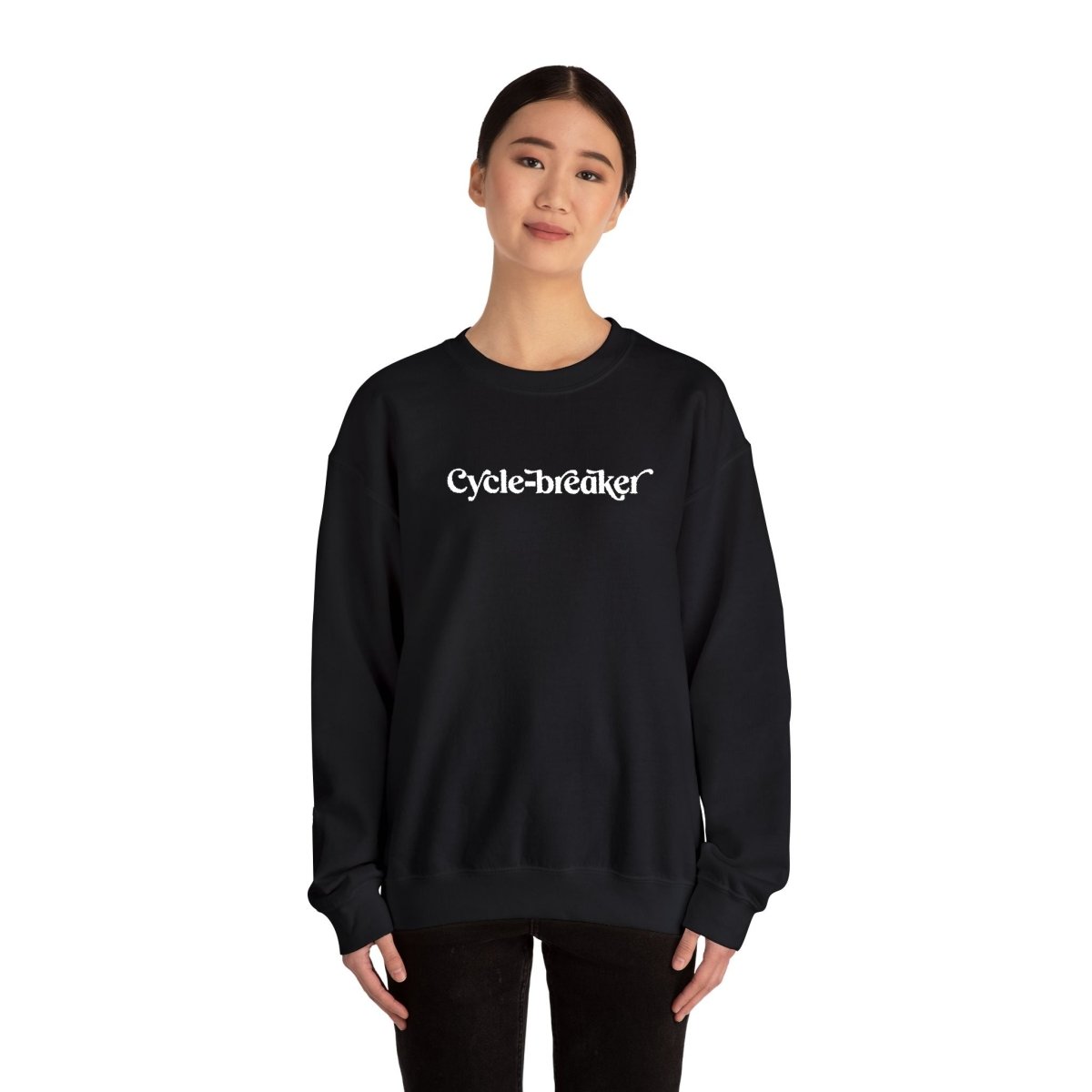 Cycle-breaker Embroidered Sweatshirt