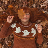 You've Been Ghosted Fair Isle Sweater