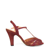 Diana Sparkly T-Strap Heels