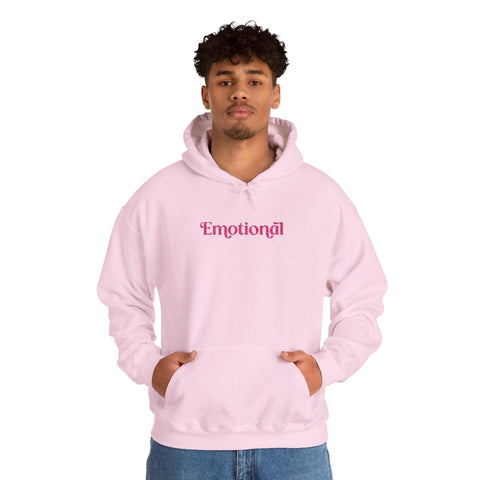 Emotional Embroidered Hoodie
