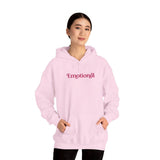 Emotional Embroidered Hoodie