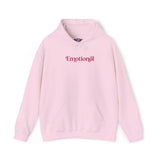 Emotional Embroidered Hoodie