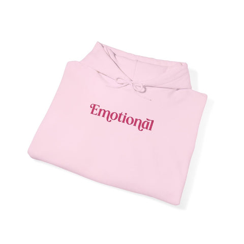 Emotional Embroidered Hoodie