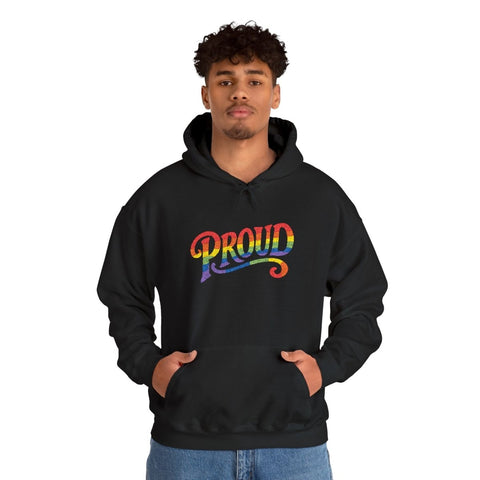 Embroidered Proud Rainbow Hoodie