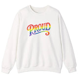 Embroidered Proud Rainbow Sweatshirt