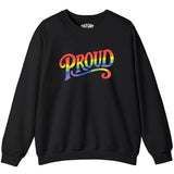 Embroidered Proud Rainbow Sweatshirt
