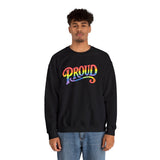 Embroidered Proud Rainbow Sweatshirt