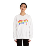 Embroidered Proud Rainbow Sweatshirt