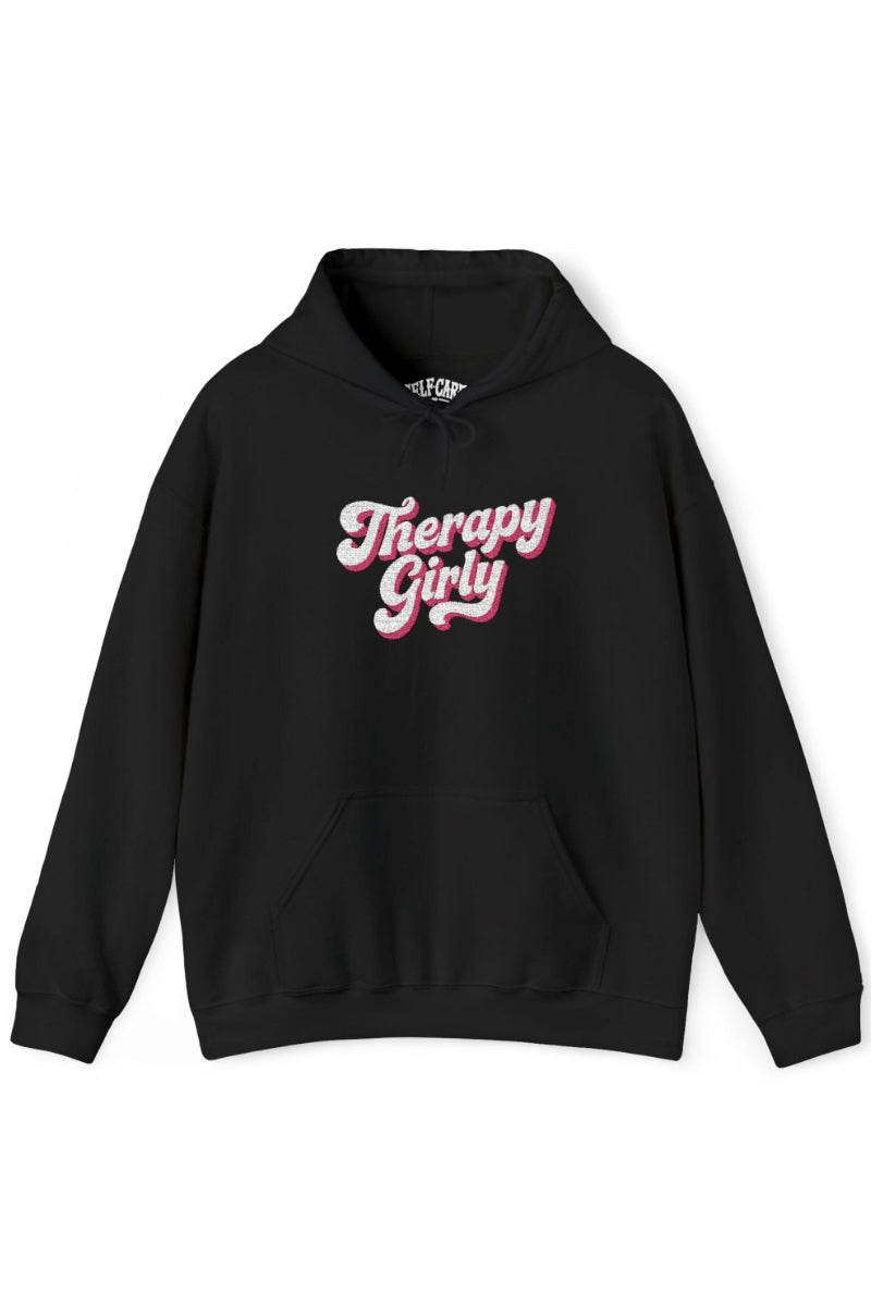 Therapy Girly Embroidered Hoodie