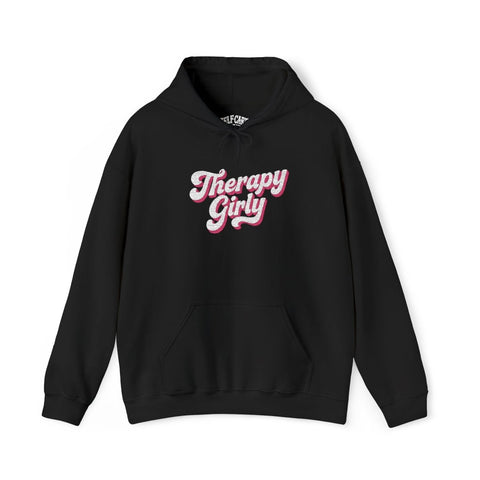 Therapy Girly Embroidered Hoodie