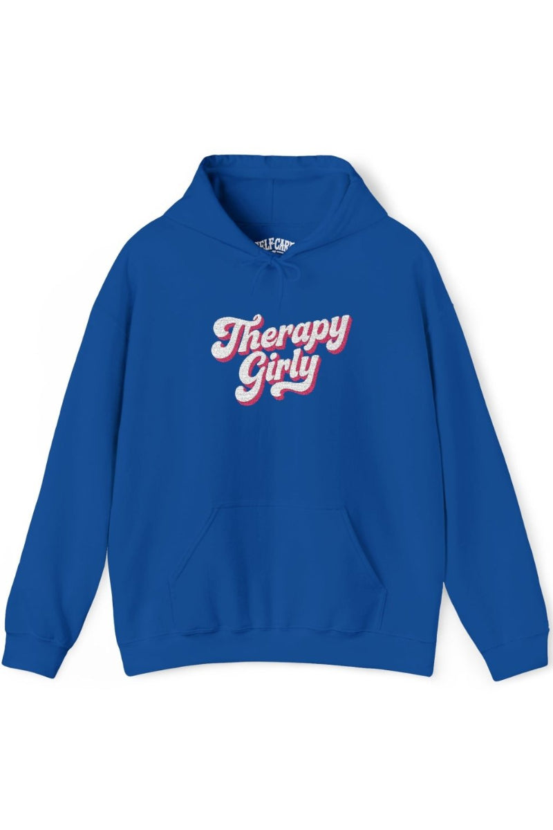 Therapy Girly Embroidered Hoodie