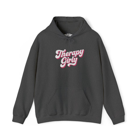 Therapy Girly Embroidered Hoodie