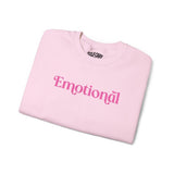 Emotional Embroidered Sweatshirt
