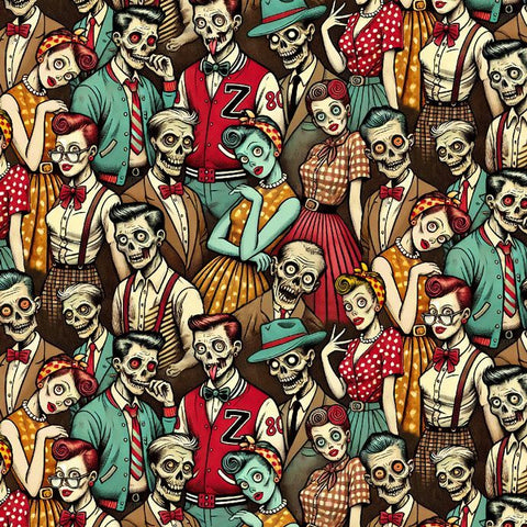 Zombies Vintage Dress