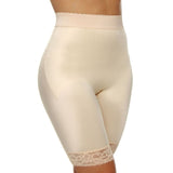 High Waist Light Shaping Bike Short | Satin 4-Way Stretch with Built-In Panty | Style 518