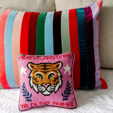 Needlepoint Pillow - Merry Christmas Ya Filthy Animal
