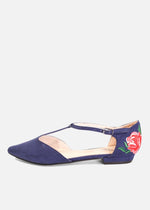 Garden T-Strap Flats