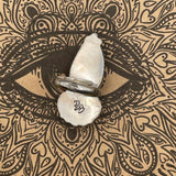 Gemma - Rainbow Moonstone Double Gemstone Ring
