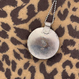 Sky - Unique Turquoise Billiard Ball Lucky #7 Pendant
