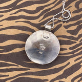 Sailor - Unique Pink Billiard Ball #13 Pendant Necklace
