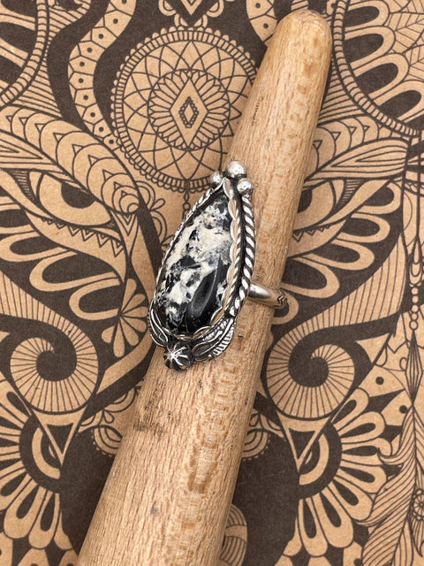 Aurora - White Buffalo Turquoise Ring