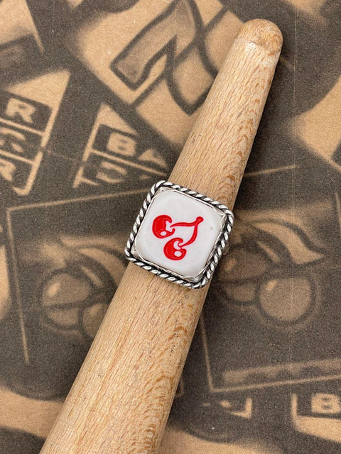 Vegas - Vintage Slot Machine Cherry Dice Ring