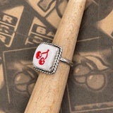 Vegas - Vintage Slot Machine Cherry Dice Ring