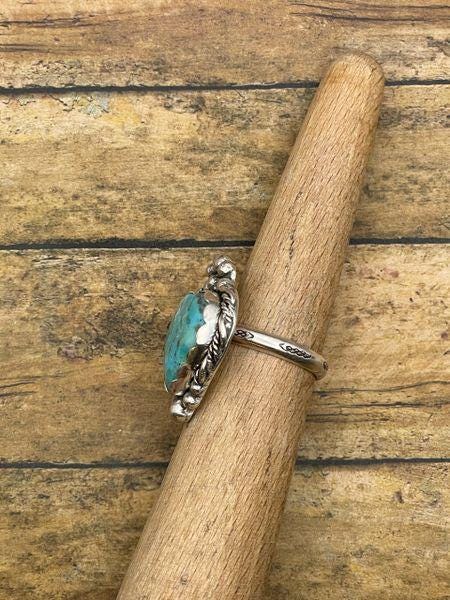 Brandy - Turquoise Heart Ring