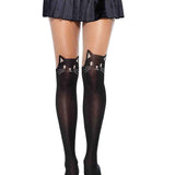 Kura Black Cat Tights
