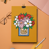 Tea Time Floral | Art Print x ModCloth Collab