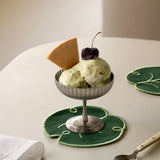 Octaevo Cocktail Coasters - Lily Leaf (Set of 4)