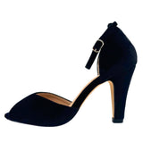 Lola Velvet Heels