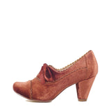 Madison Velvet Retro Heels