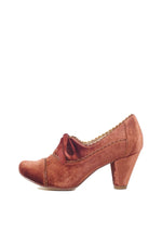 Madison Velvet Retro Heels