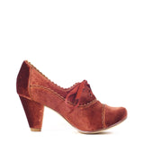 Madison Velvet Retro Heels