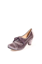 Madison Velvet Retro Heels