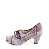 Madison Velvet Retro Heels