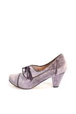 Madison Velvet Retro Heels