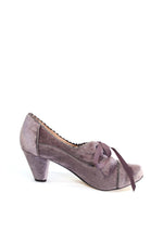 Madison Velvet Retro Heels