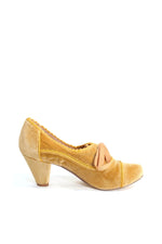 Madison Velvet Retro Heels