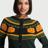 Give 'Em Pumpkin To Talk About Fair Isle Cardigan
