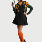 Give 'Em Pumpkin To Talk About Fair Isle Cardigan